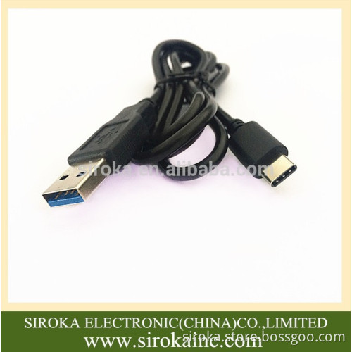 Reversible USB 3.0 to 3.1 USB type C data cable with fast data transfer for new Macbook